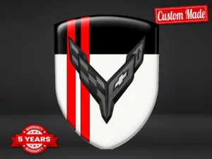 Corvette Heckscheibensticker Edition Stilvoll Modern